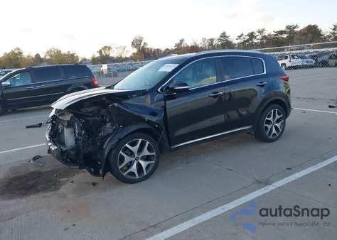 2017 Kia Sportage Sx Turbo z USA, uszkodzony, nr VIN KNDPRCA63H7207123